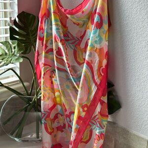 Juicy Couture Multicolor Sheer Top